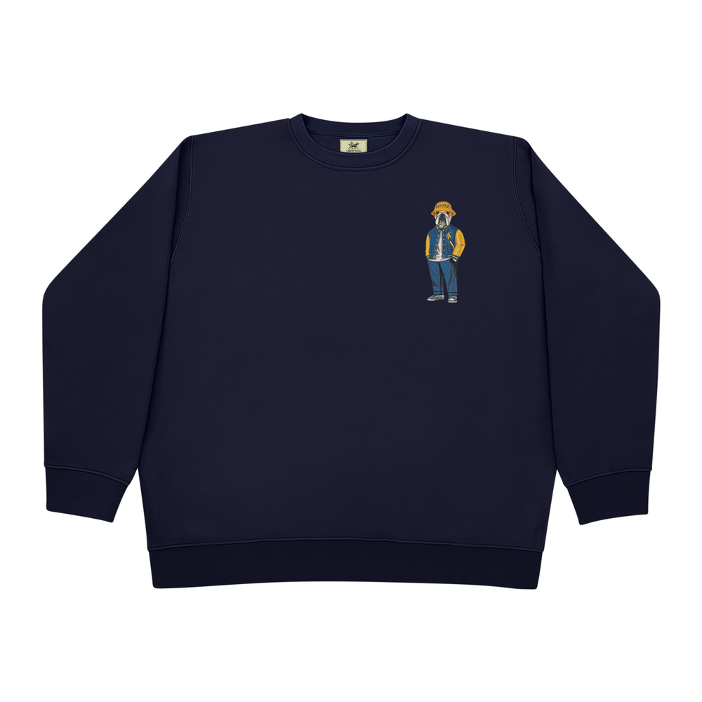 
                      
                        NC A&T Varsity Jacket Embroidered Crewneck
                      
                    