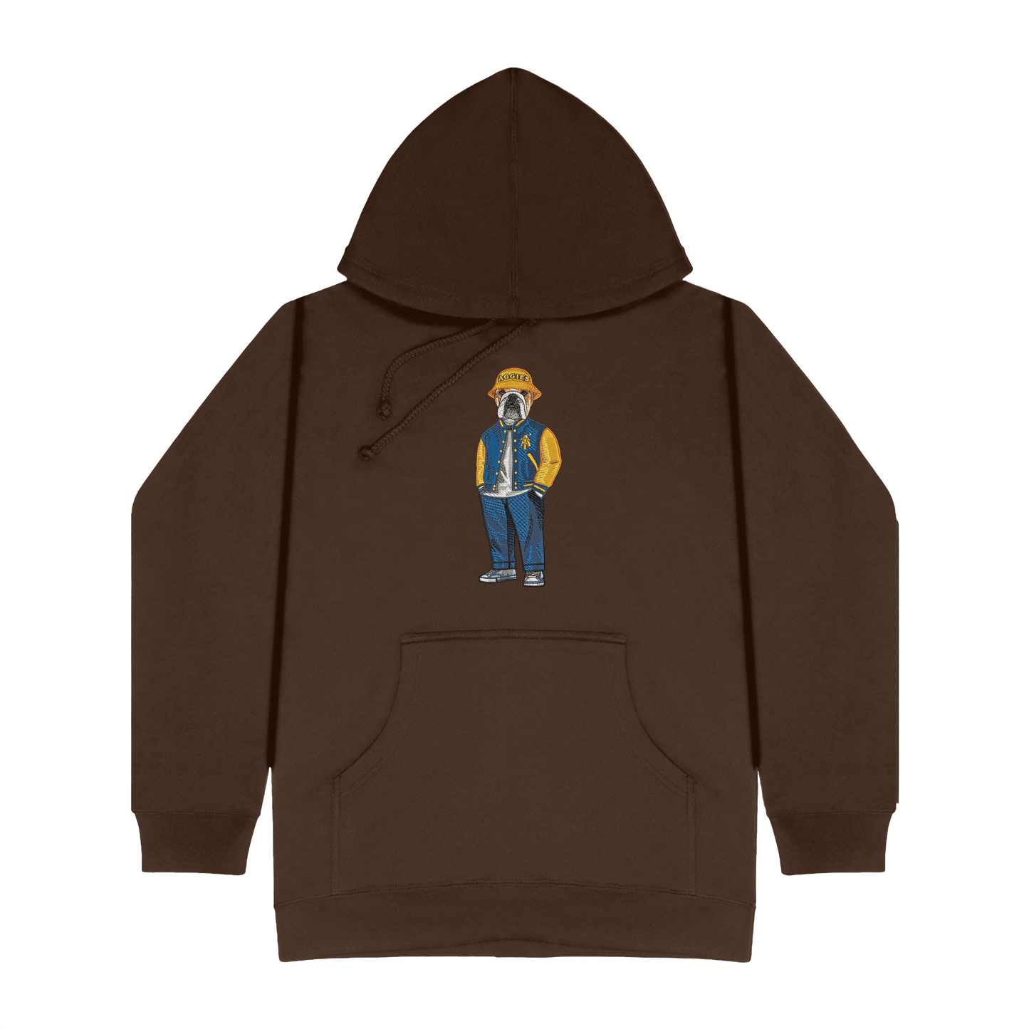 NC A&T Varsity Jacket Embroidered Hoodie