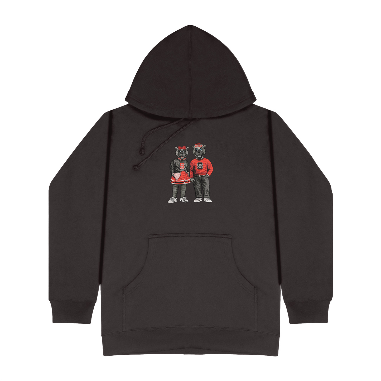 NC State Embroidered Hoodie