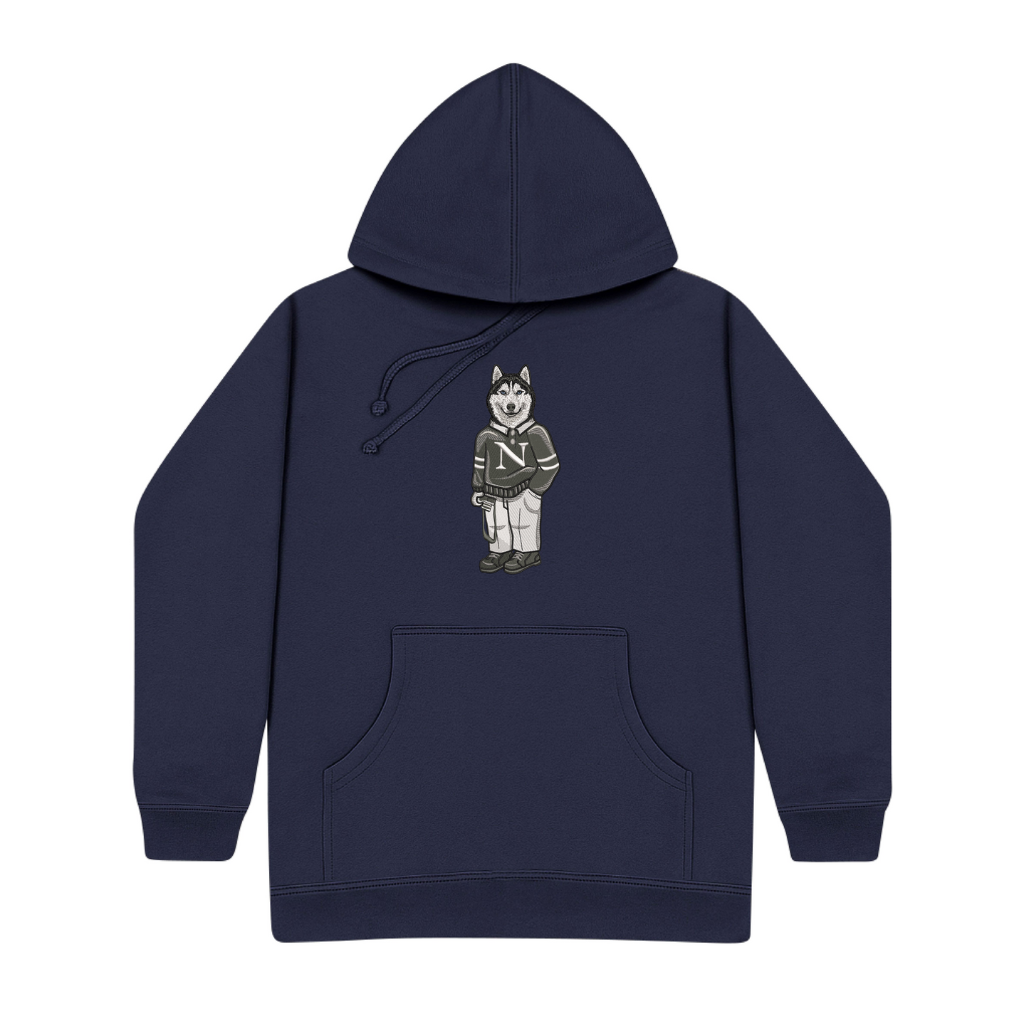 Northeastern Camera Embroidered Hoodie