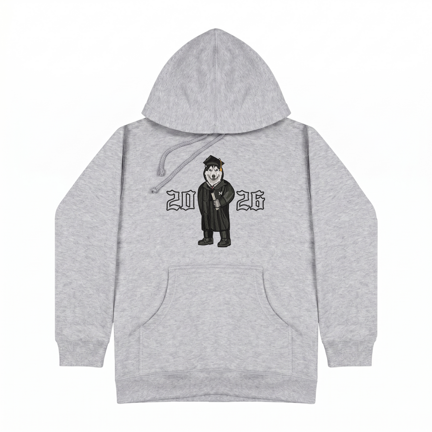 Northeastern Graduation 2026 Embroidered Hoodie