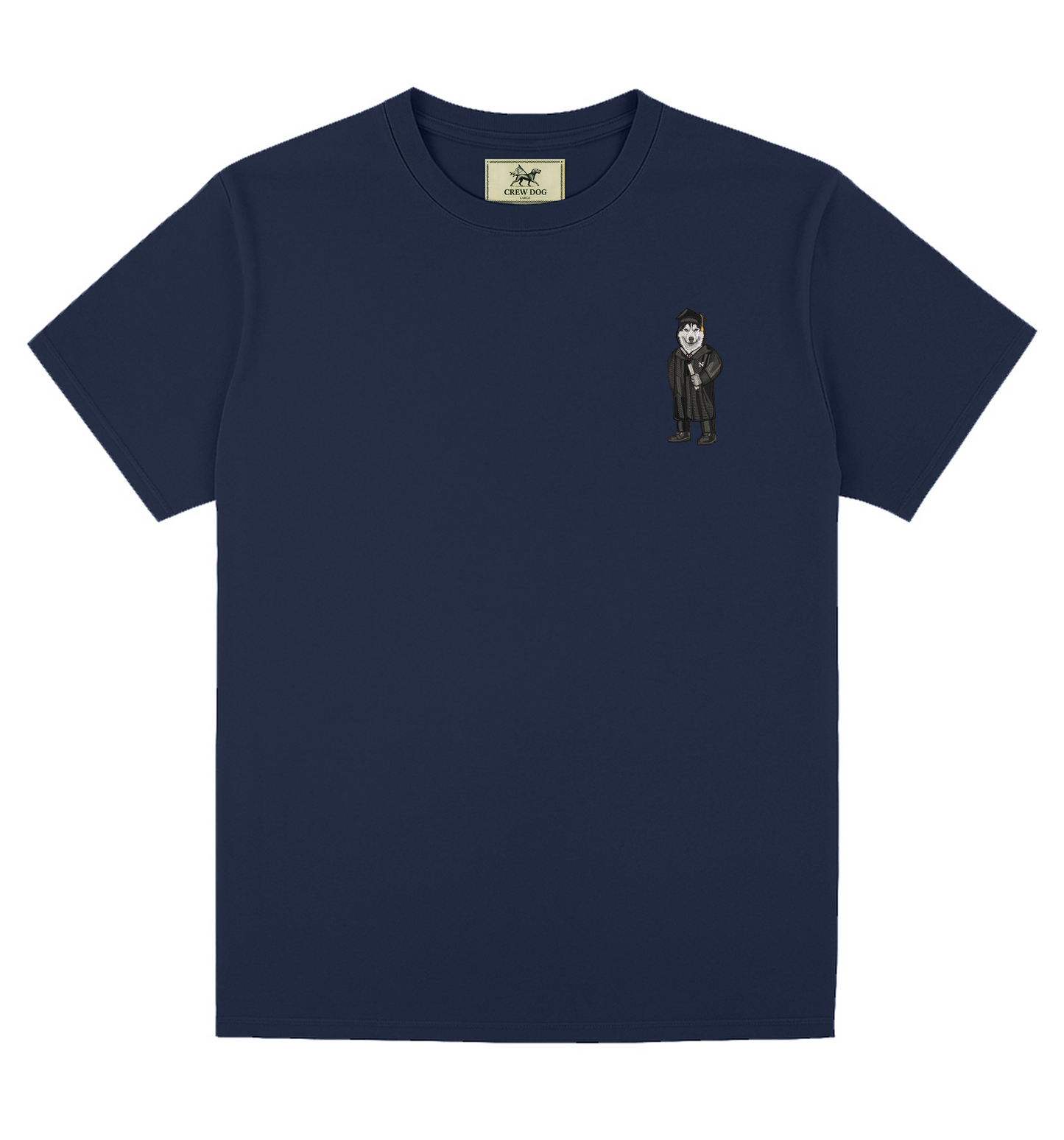 Northeastern Graduation Embroidered Tee