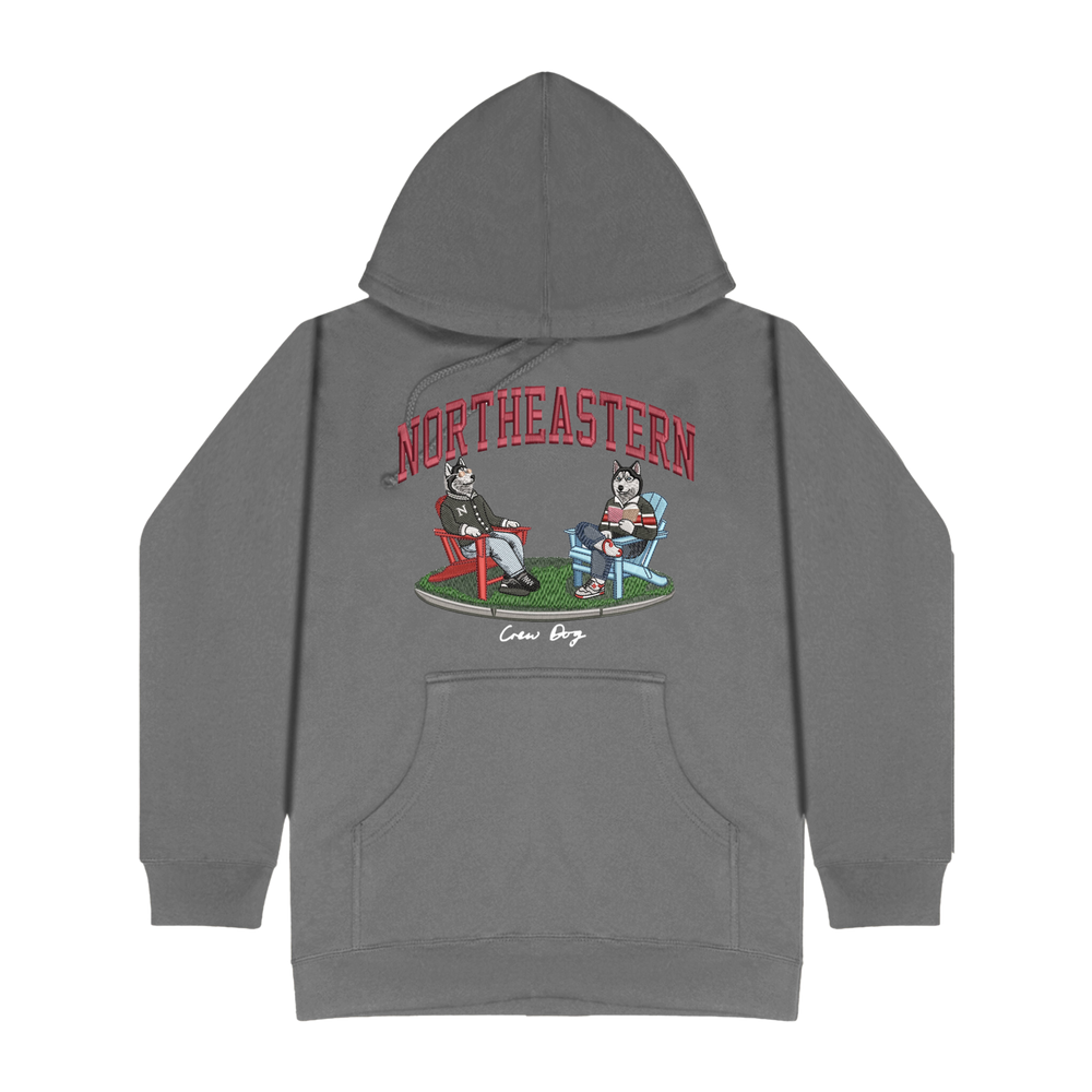 Northeastern Lawn Embroidered Hoodie