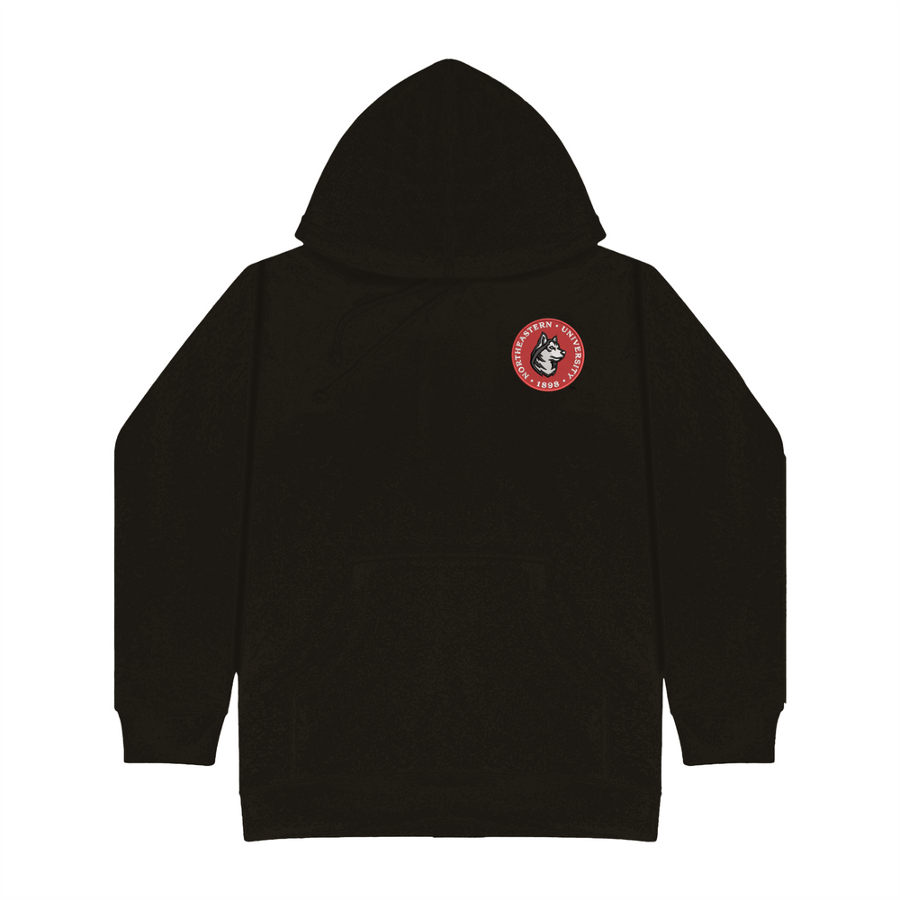 Northeastern Husky Red Seal Hoodie
