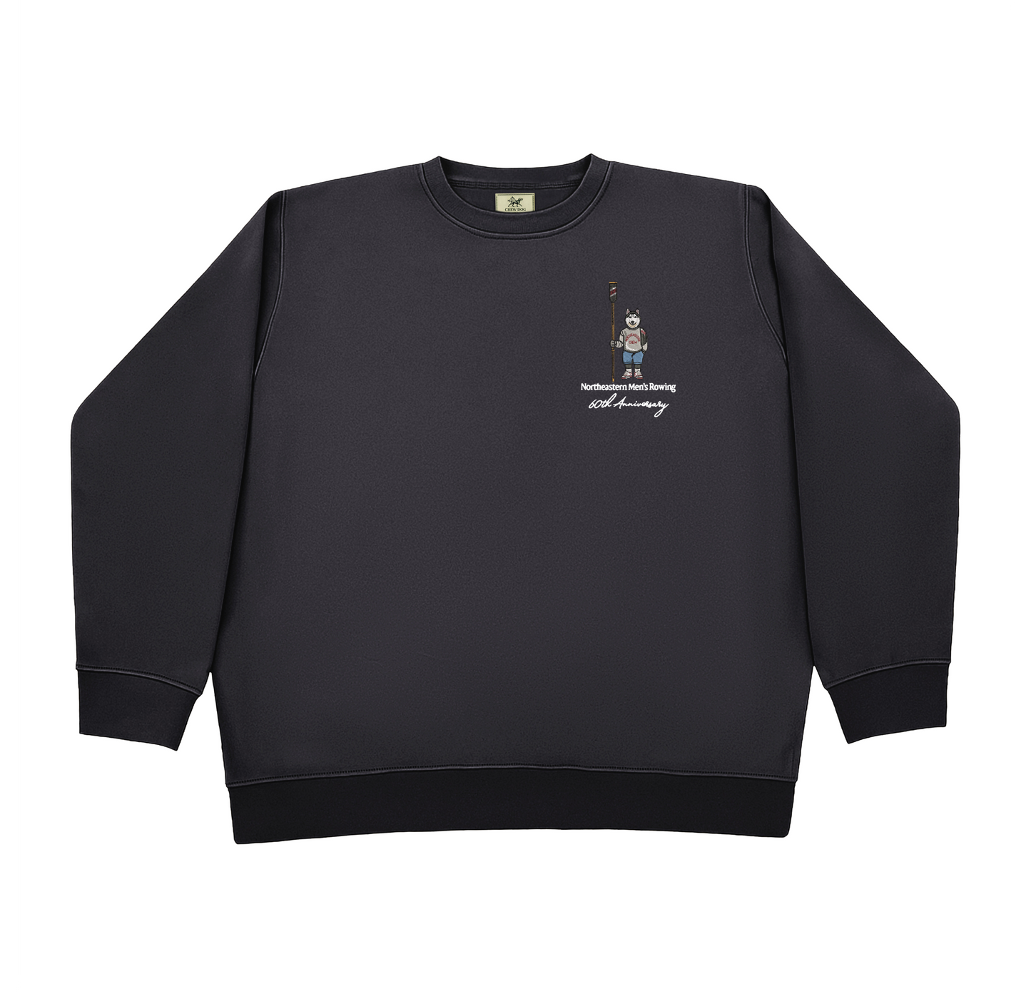 Northeastern Men's Rowing Embroidered Crewneck