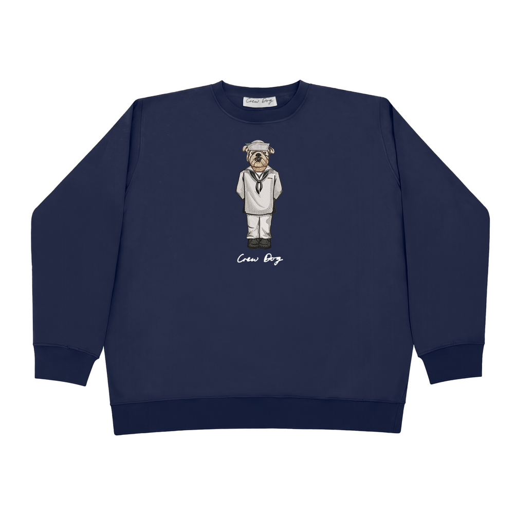 
                      
                        Navy Dixie Cup Embroidered Crewneck
                      
                    