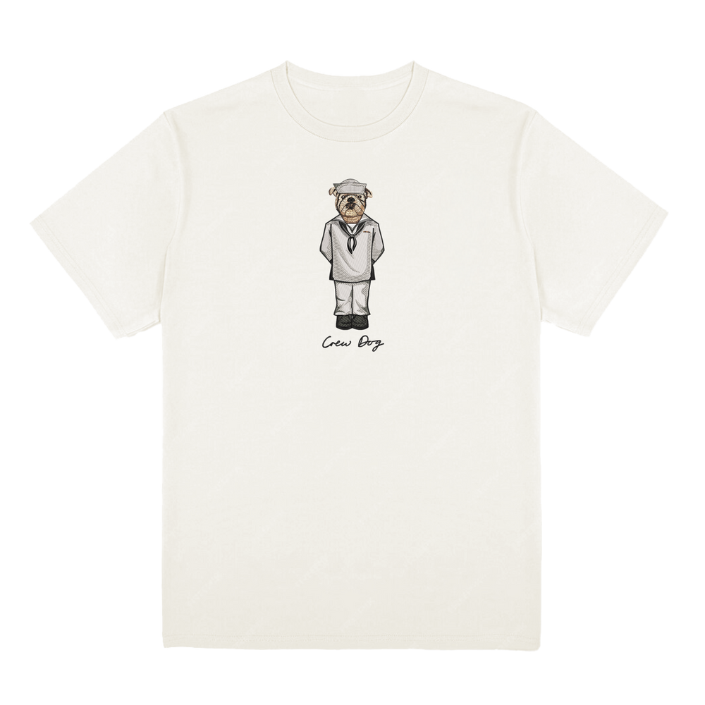 Navy Dixie Cup Embroidered Tee