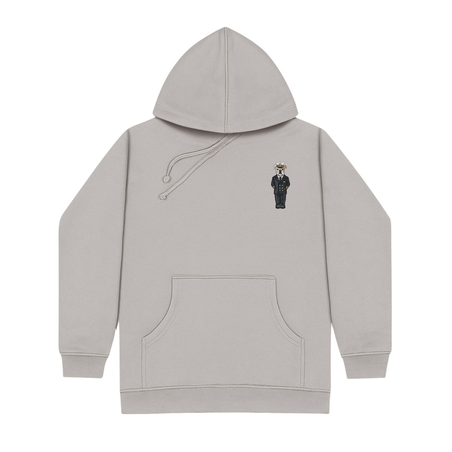 Navy Service Blues Embroidered Hoodie