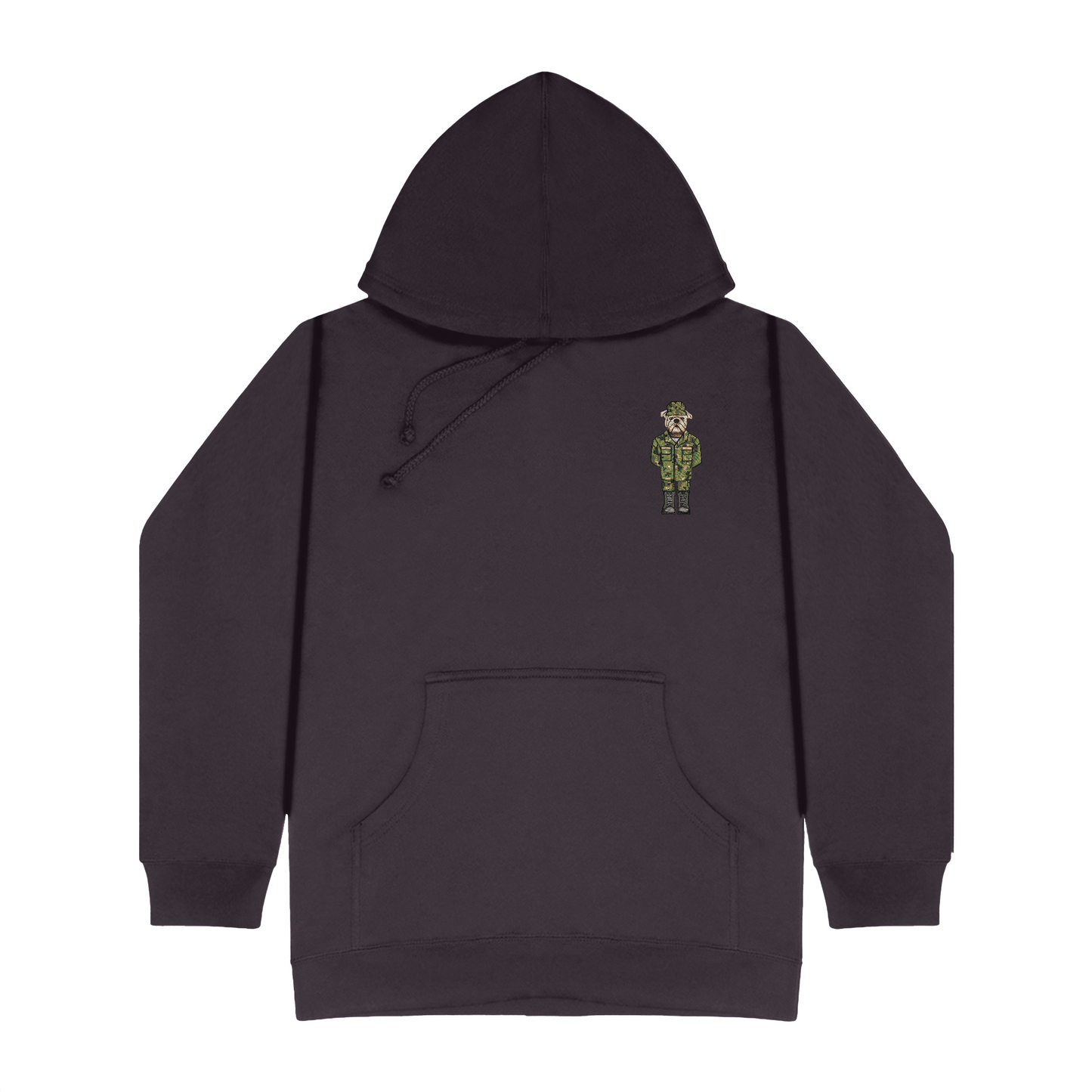 Navy Working Uniform Embroidered Hoodie