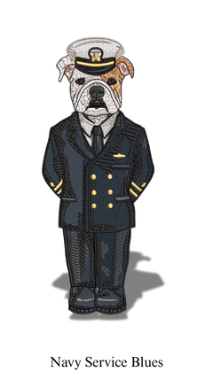 Navy Service Blue
