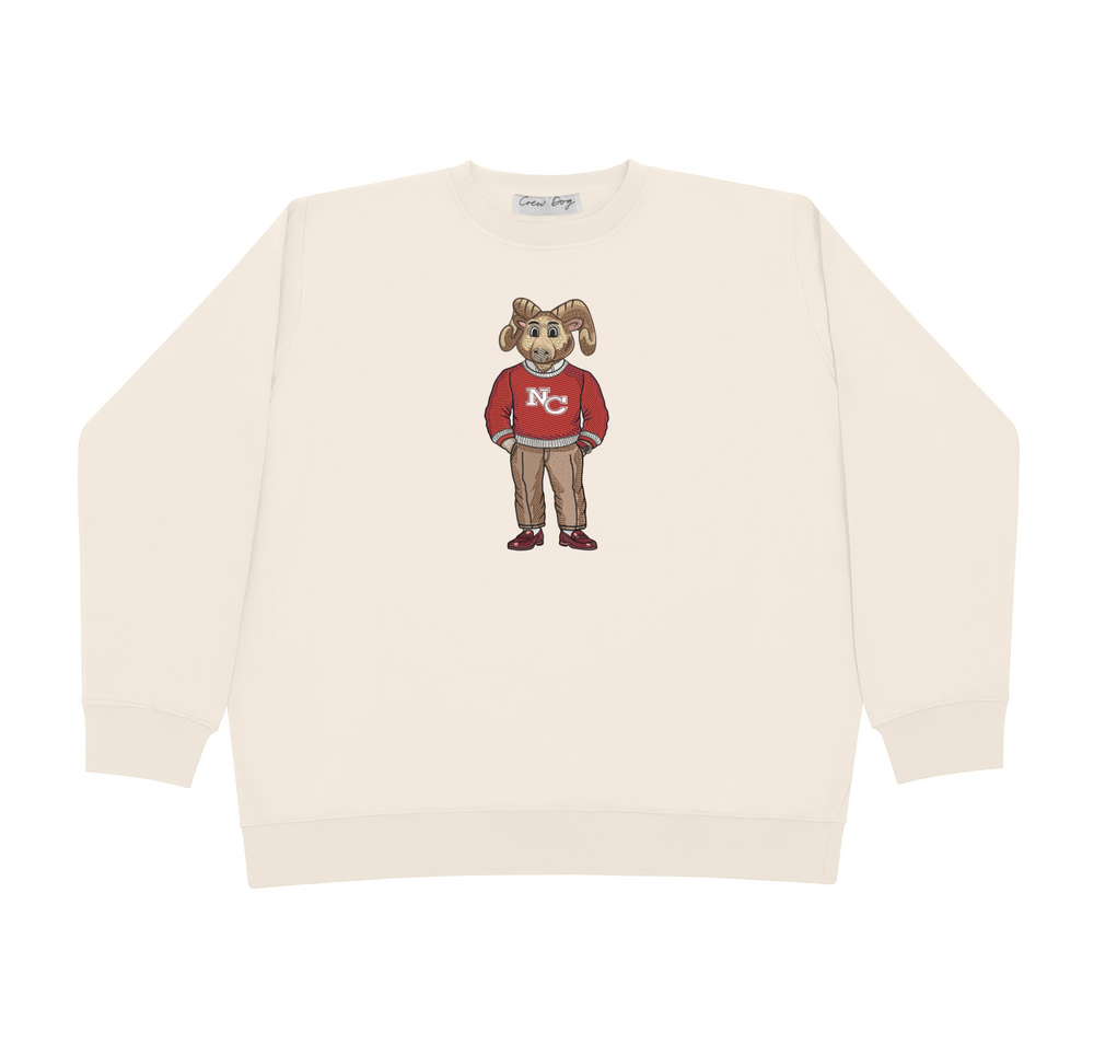 New Canaan HS Embroidered Crewneck