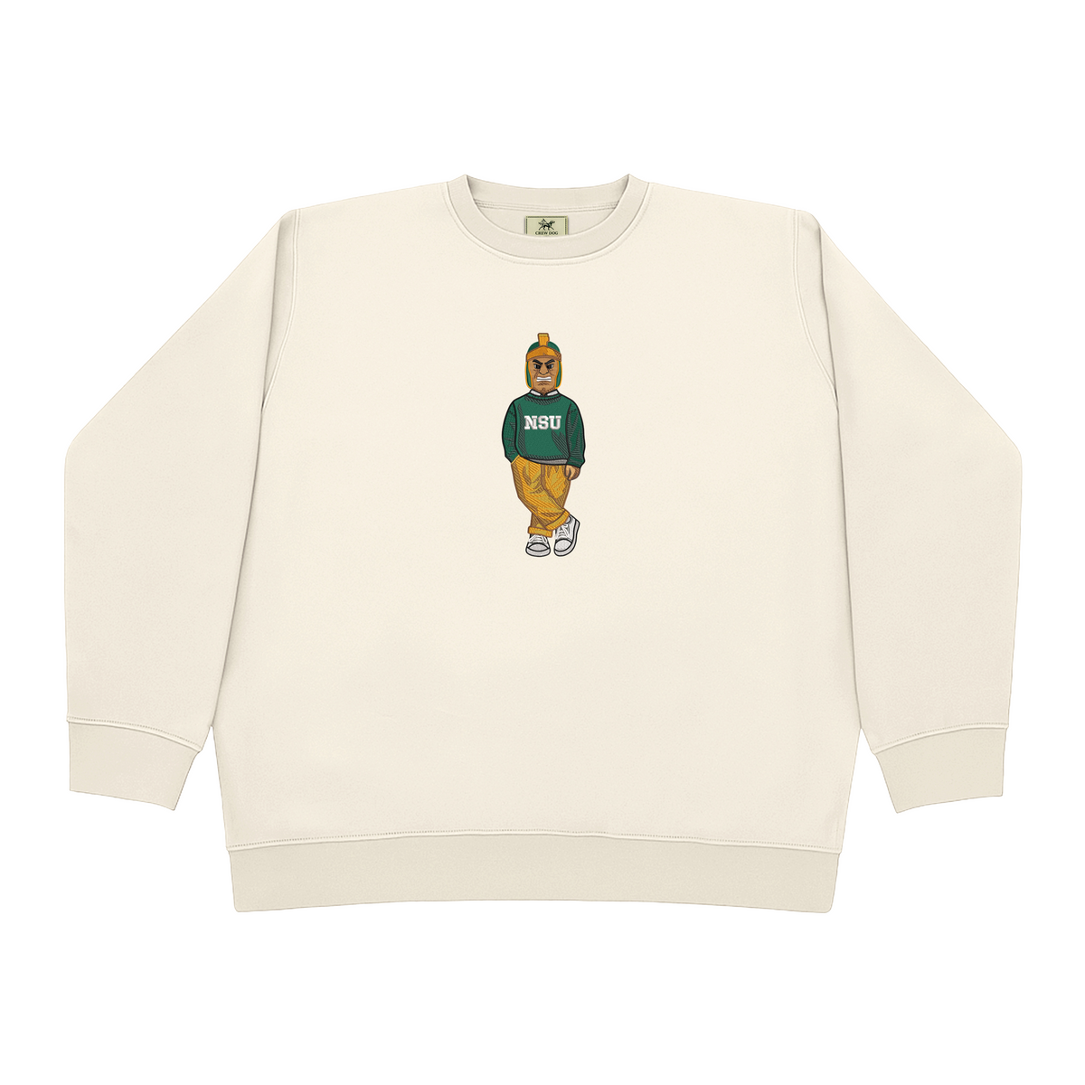 Norfolk State Embroidered Crewneck