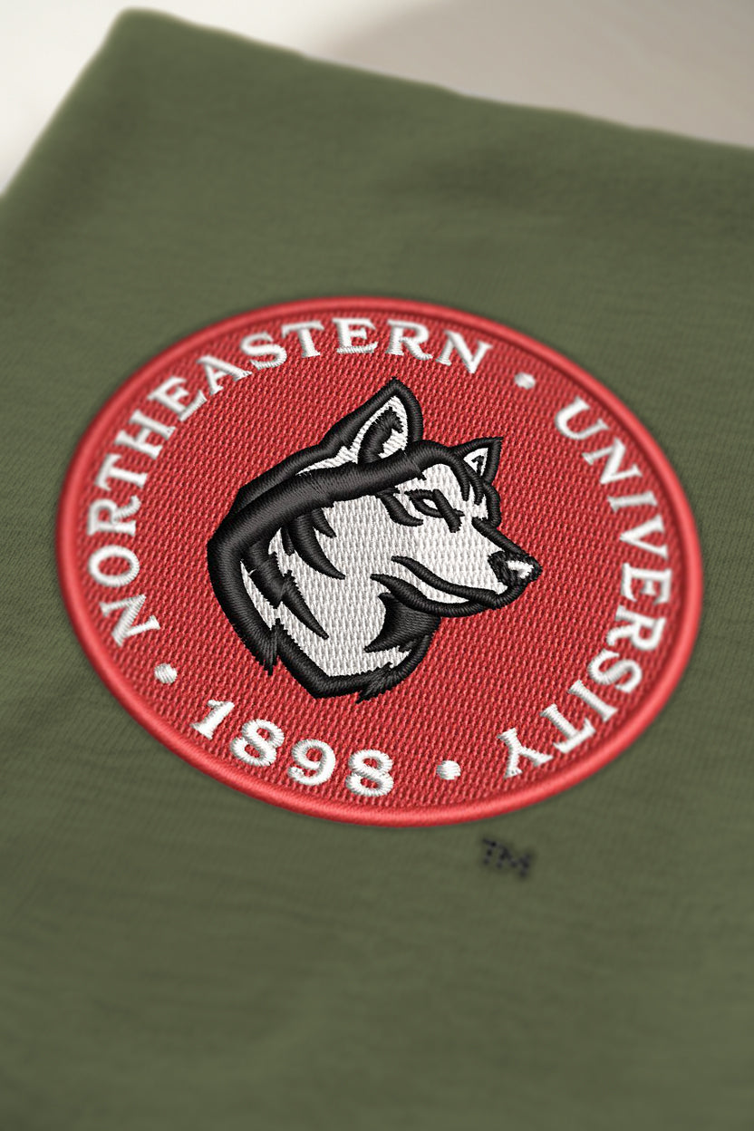 Northeastern Husky Red Seal Crewneck