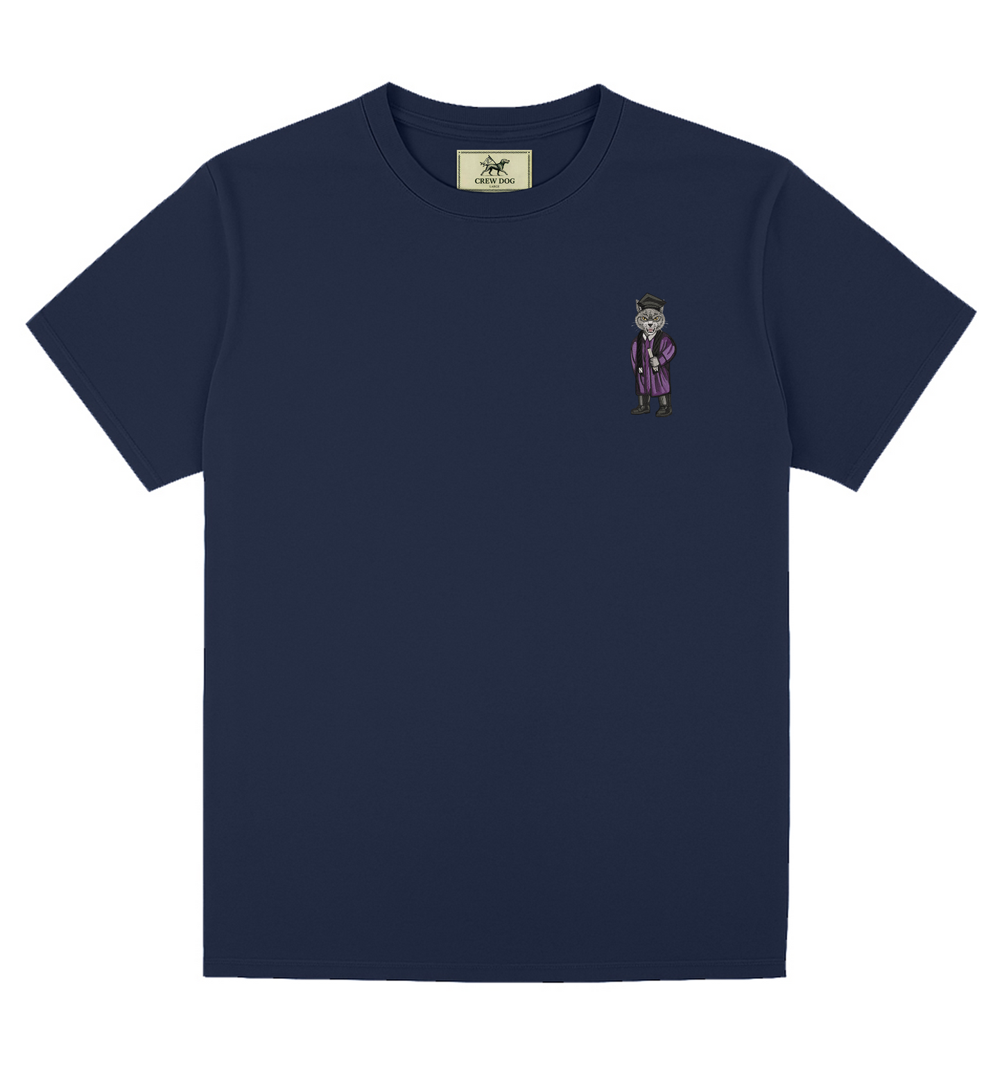 Northwestern Graduation Embroidered Tee