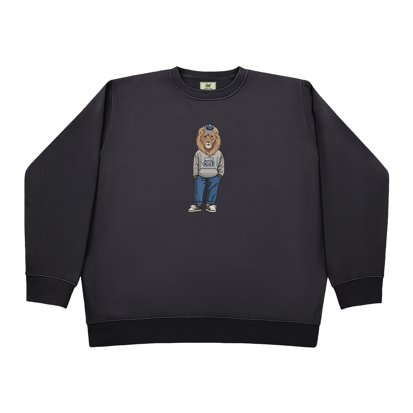 ODU Hoodie Embroidered Crewneck