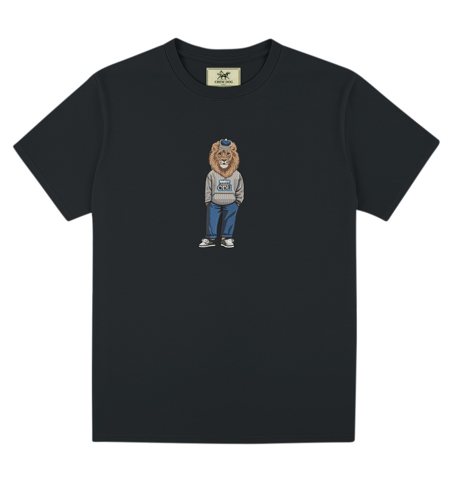 ODU Hoodie Embroidered Tee