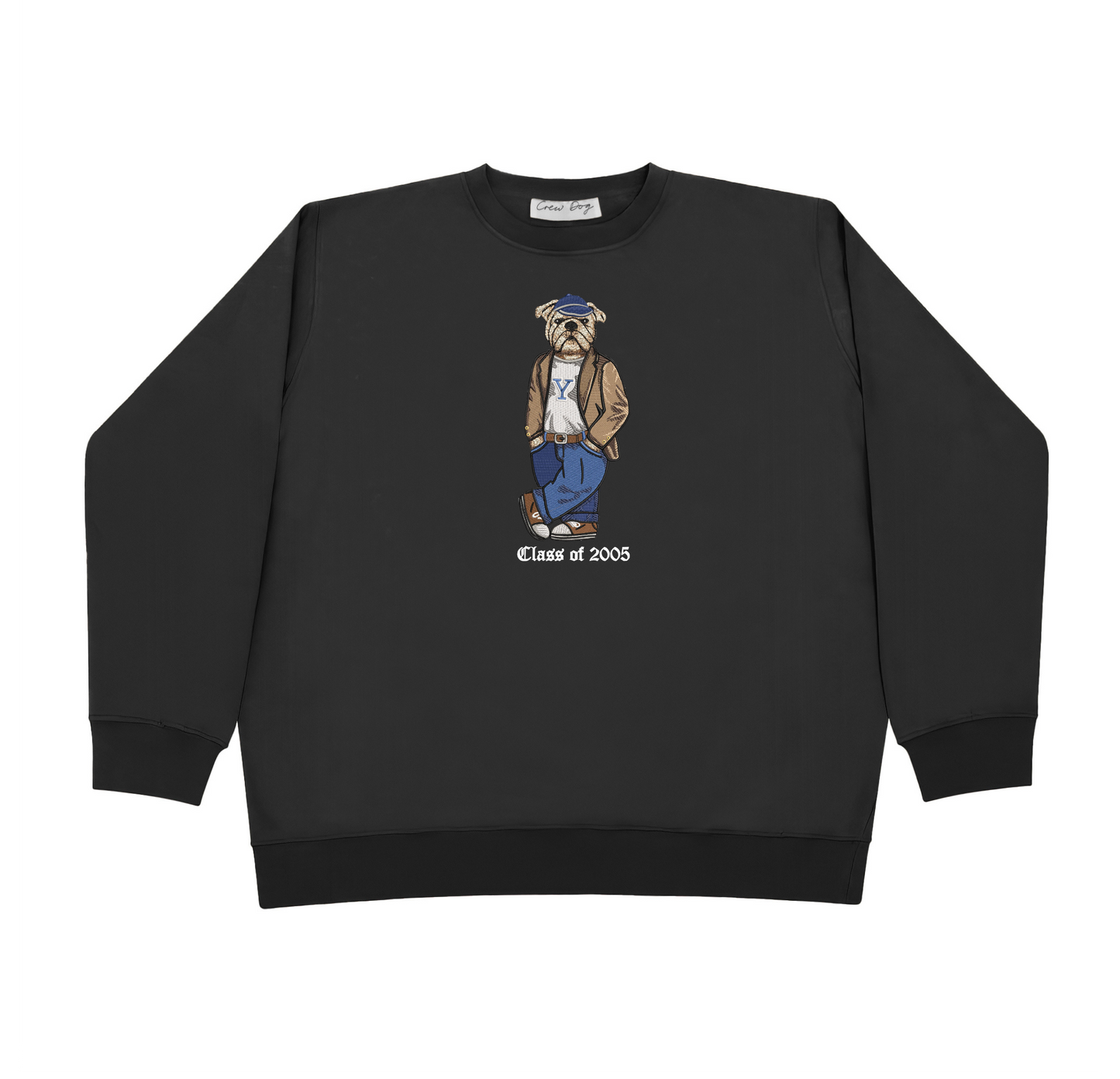 OG 2005 Yale Embroidered Crewneck