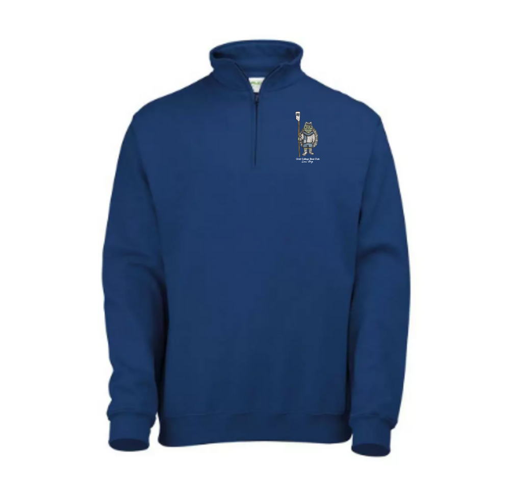 [EMB] Oriel College BC Quarter-Zip Crewneck