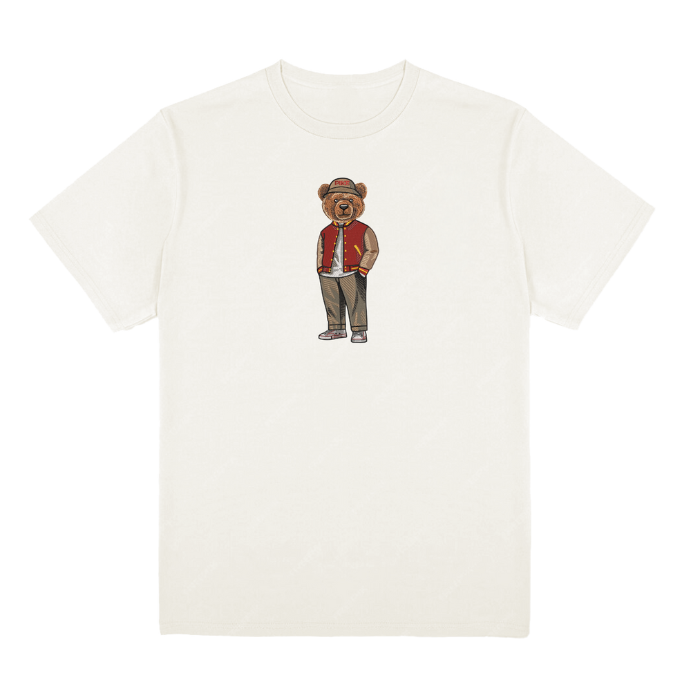 ΠΚΑ Bear Bucket Hat Embroidered Tee