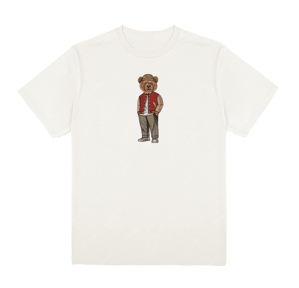 ΠΚΑ Bear Bucket Hat Embroidered Tee