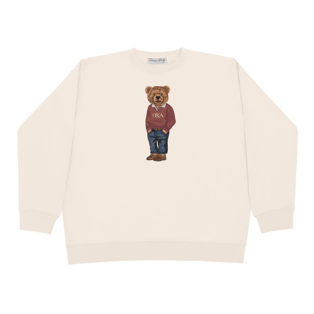 
                      
                        ΠΚΑ Bear Original Embroidered Crewneck
                      
                    