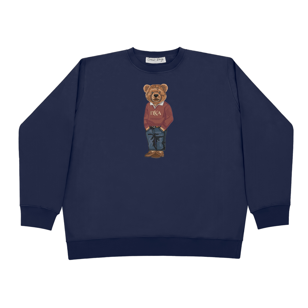 
                      
                        ΠΚΑ Bear Original Embroidered Crewneck
                      
                    