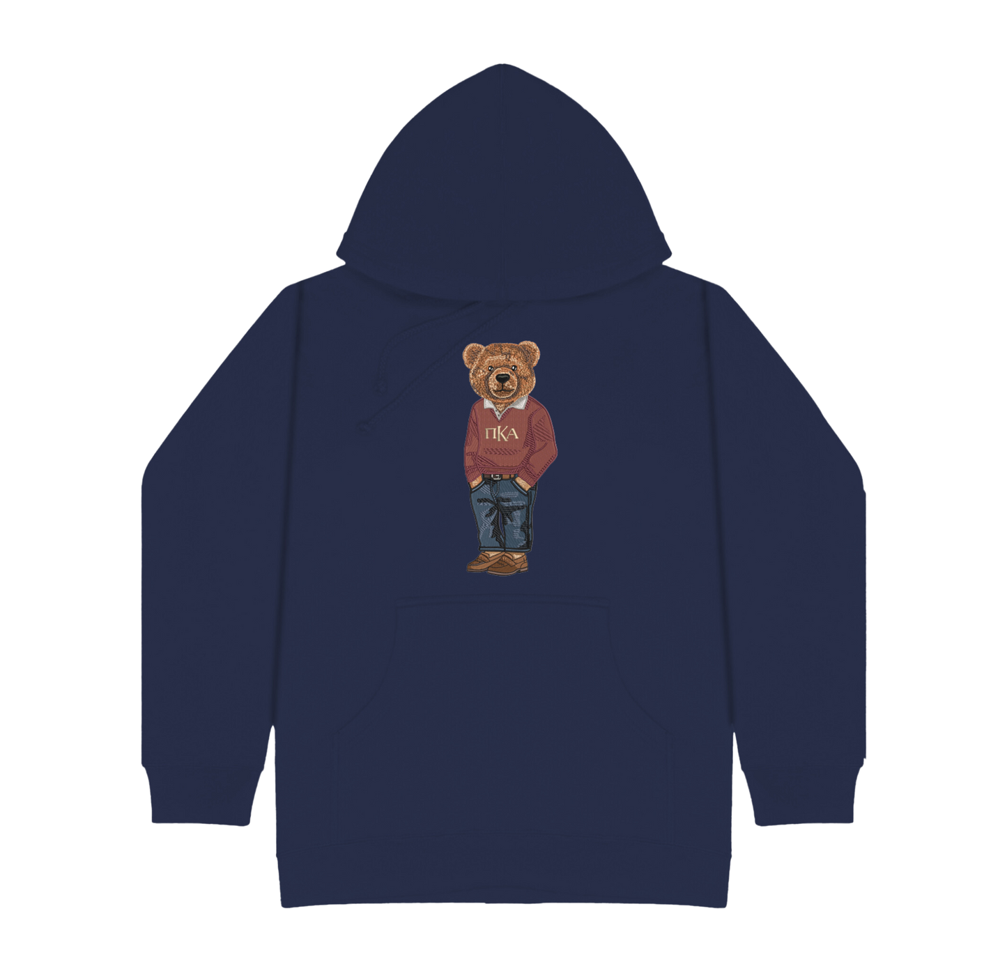 ΠΚΑ Bear Original Embroidered Hoodie