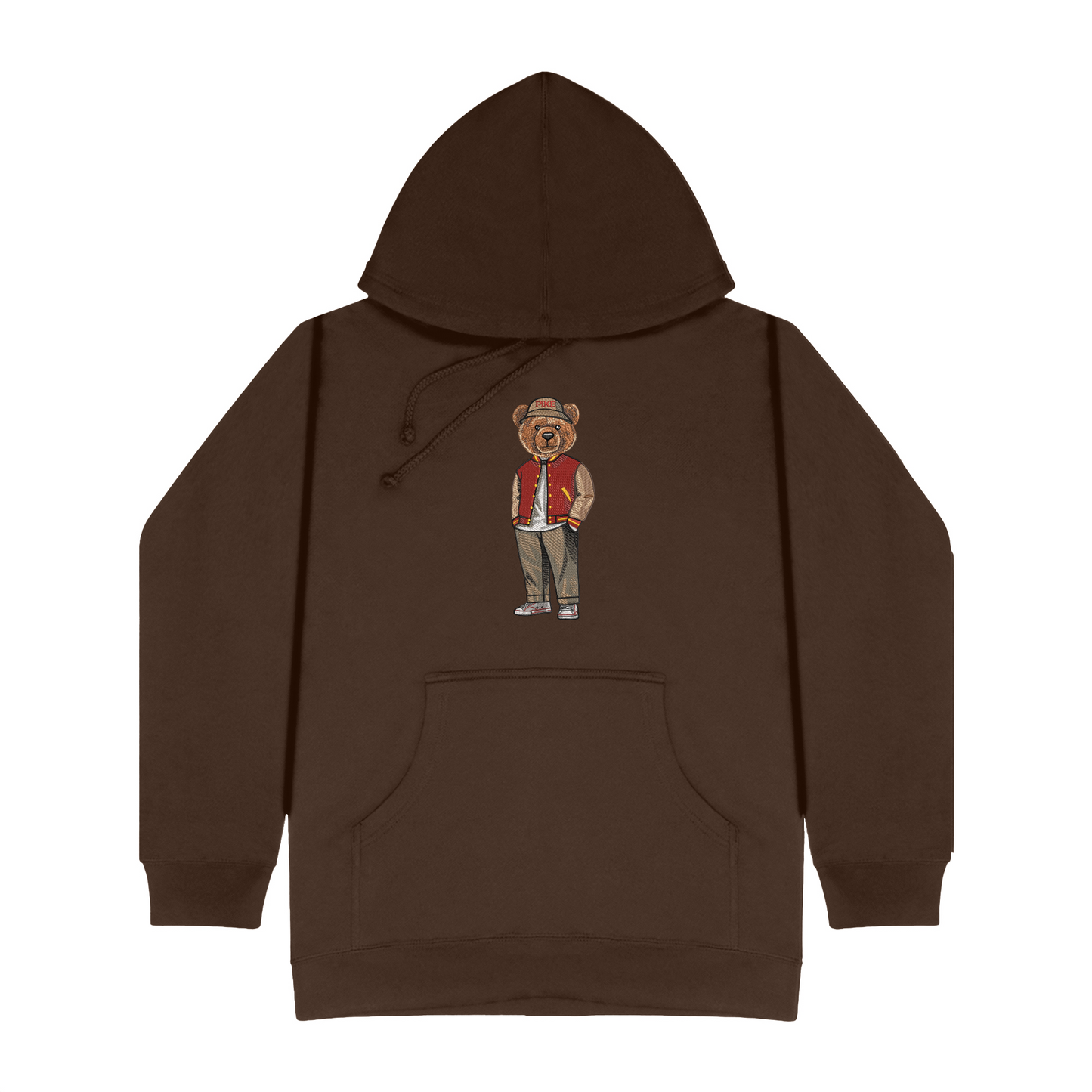 Pi Kappa Alpha Bear Bucket Hat Embroidered Hoodie