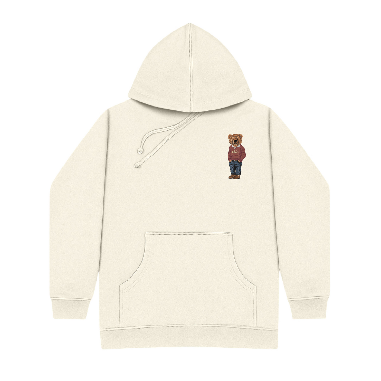 Pi Kappa Alpha Bear Original Embroidered Hoodie