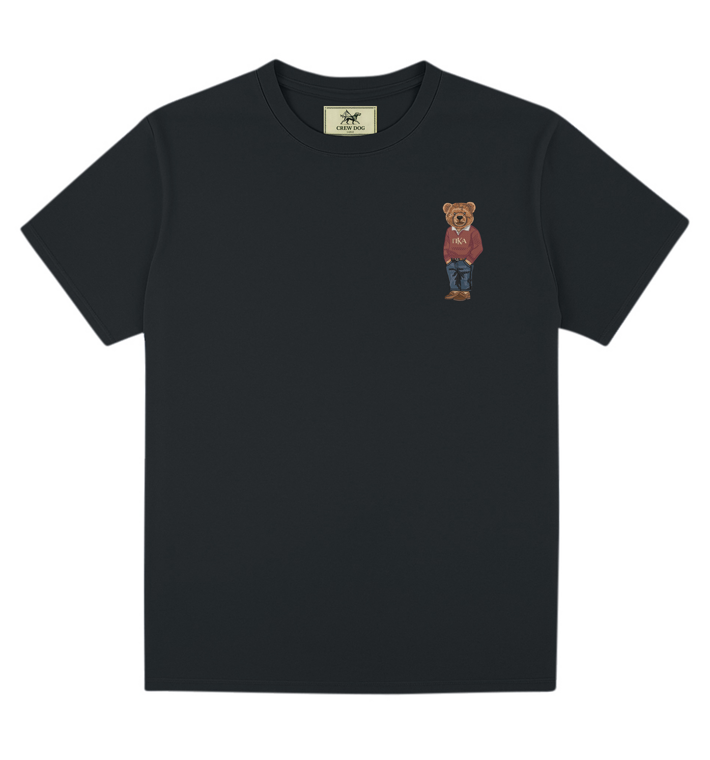 Pi Kappa Alpha Bear Original Embroidered Tee