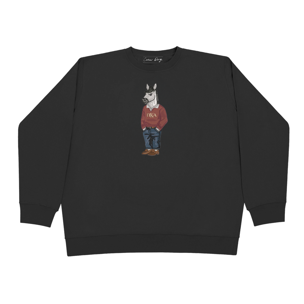 
                      
                        ΠΚΑ Horse Original Embroidered Crewneck
                      
                    
