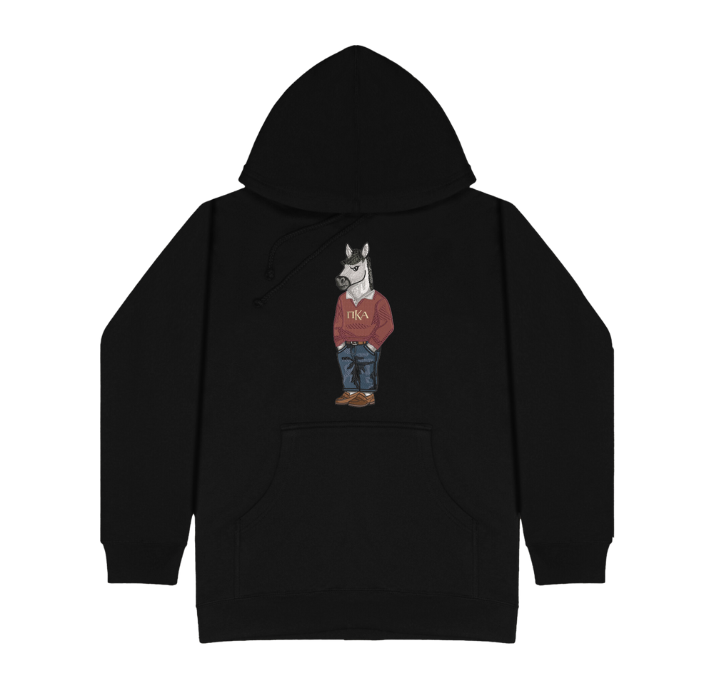 ΠΚΑ Horse Original Embroidered Hoodie