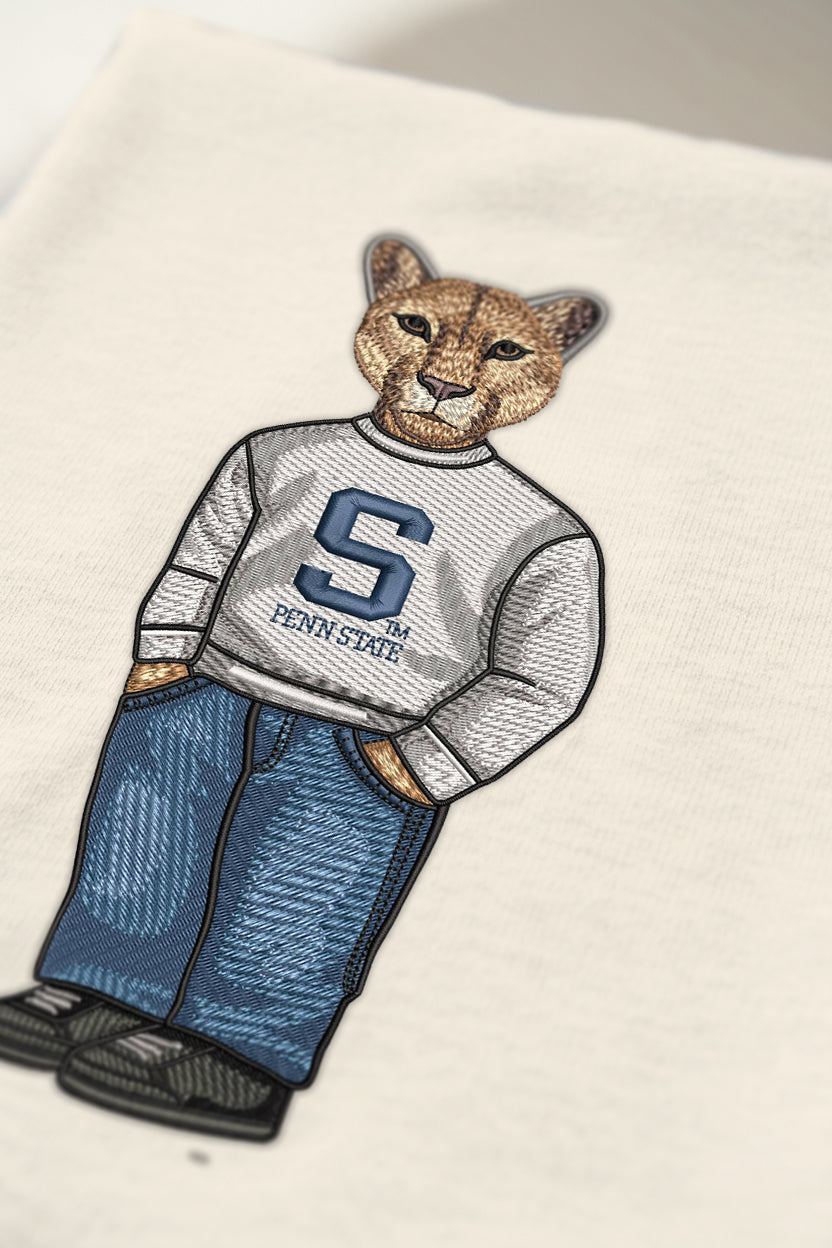 Penn State Sweater Embroidered Hoodie