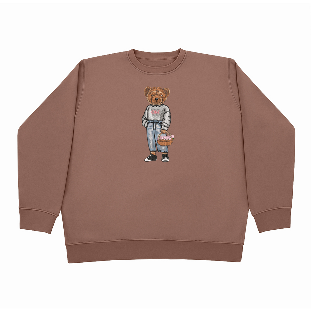 
                      
                        ΦΜ Flowers Embroidered Crewneck
                      
                    