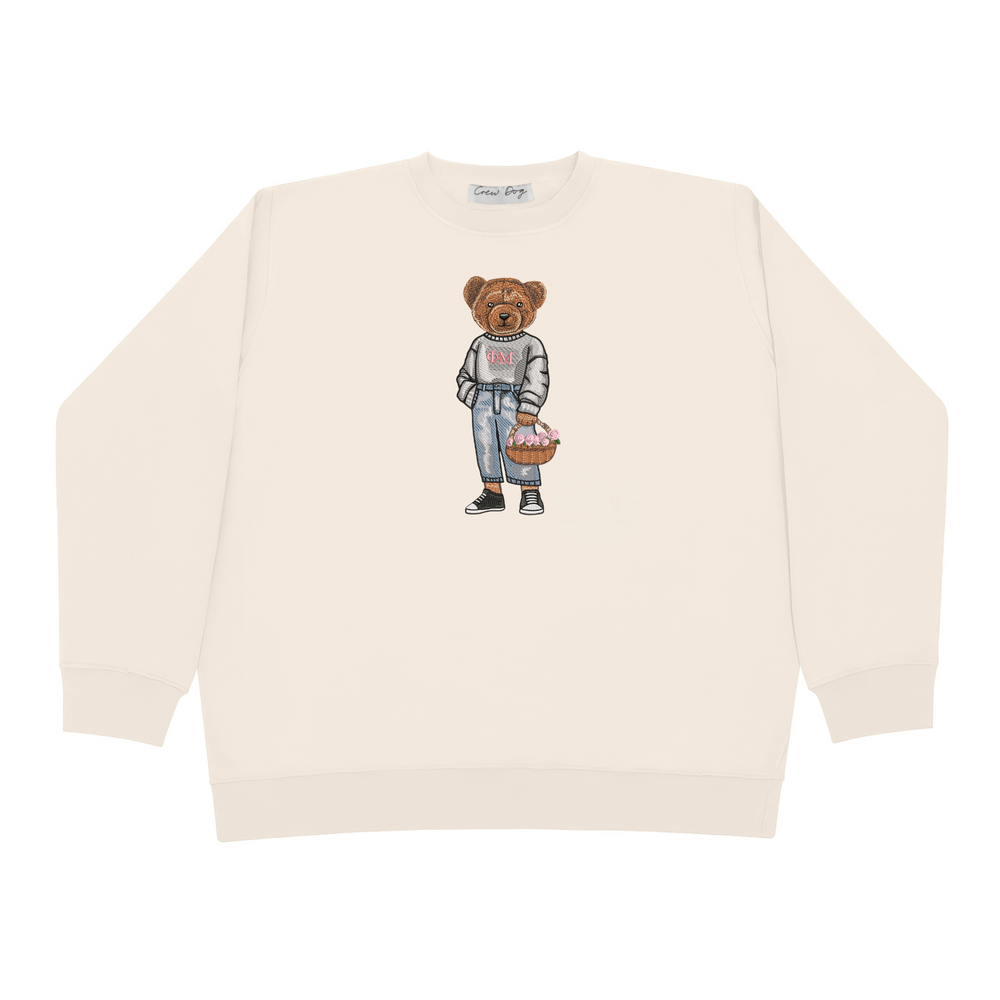 
                      
                        ΦΜ Flowers Embroidered Crewneck
                      
                    