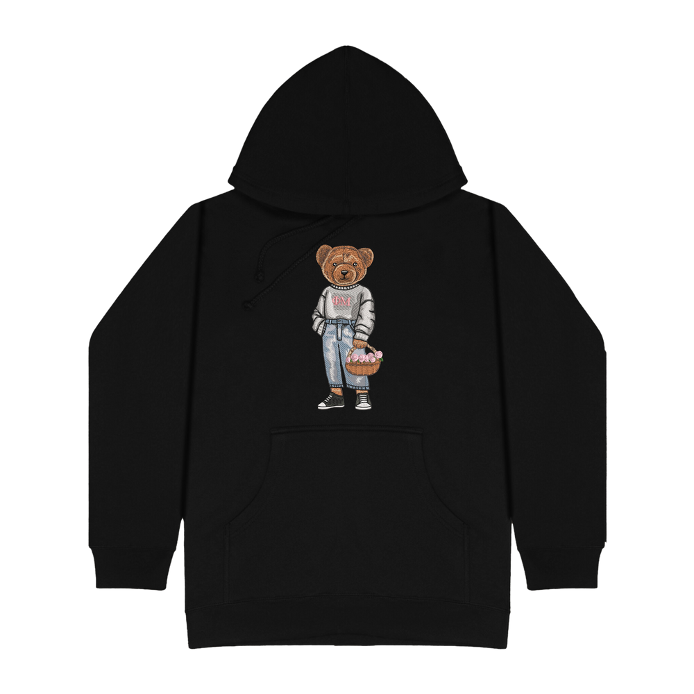 
                      
                        ΦΜ Flowers Embroidered Hoodie
                      
                    