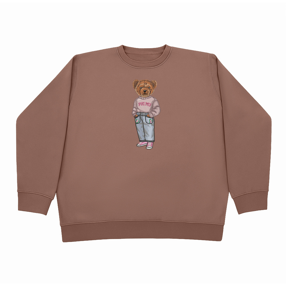 
                      
                        ΦΜ Original Embroidered Crewneck
                      
                    