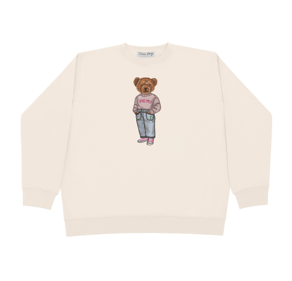 ΦΜ Original Embroidered Crewneck