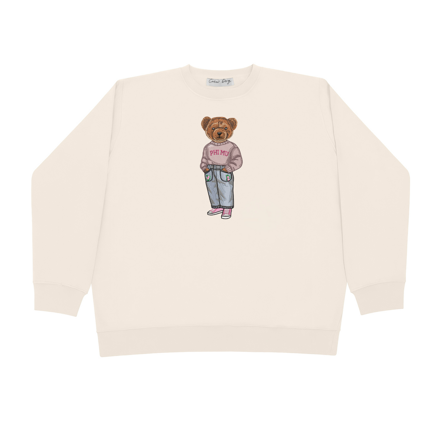 ΦΜ Original Embroidered Crewneck