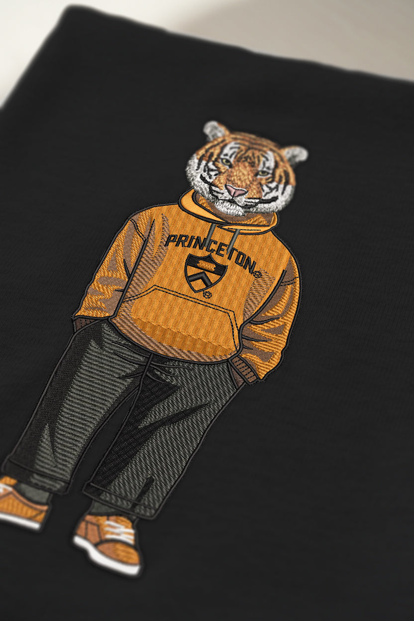 Princeton Hoodie Embroidered Crewneck