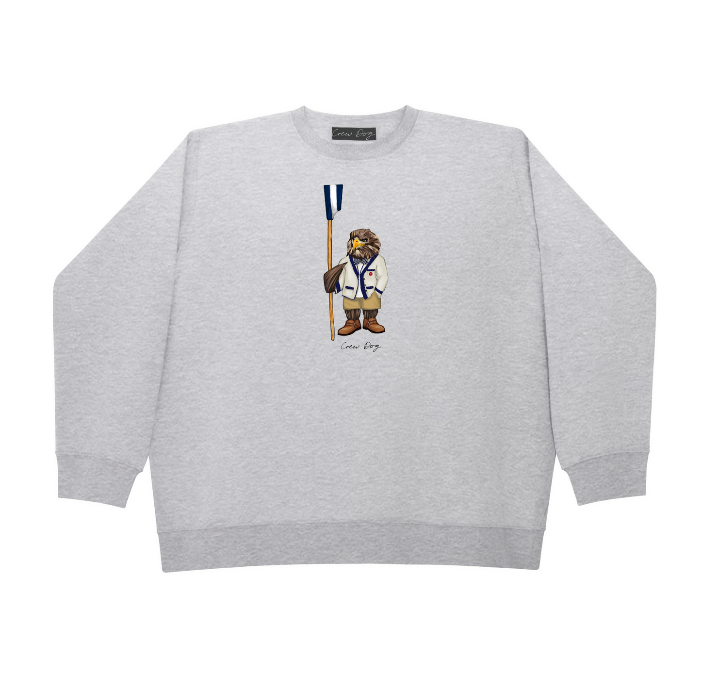 QCBC Oxford Screen-printed Crewneck