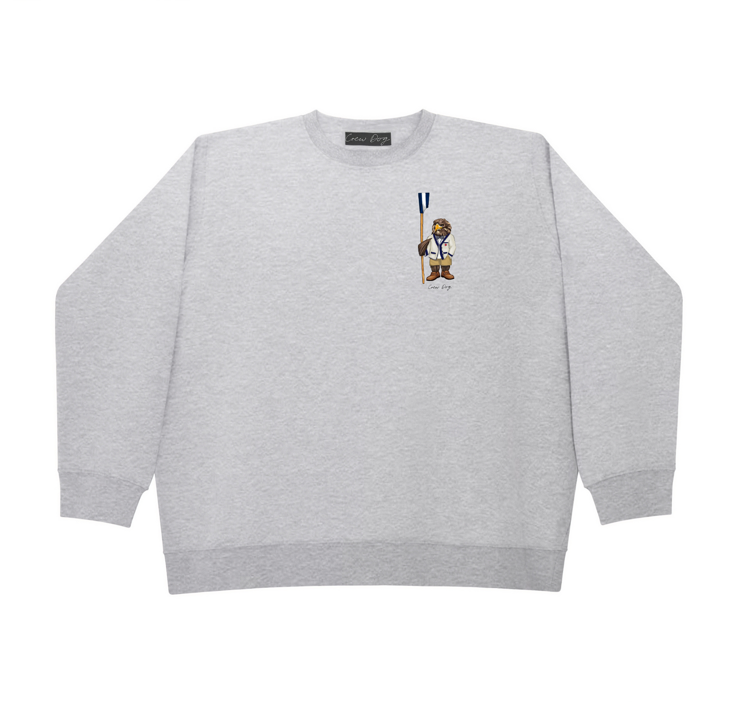 QCBC Oxford Screen-printed Crewneck