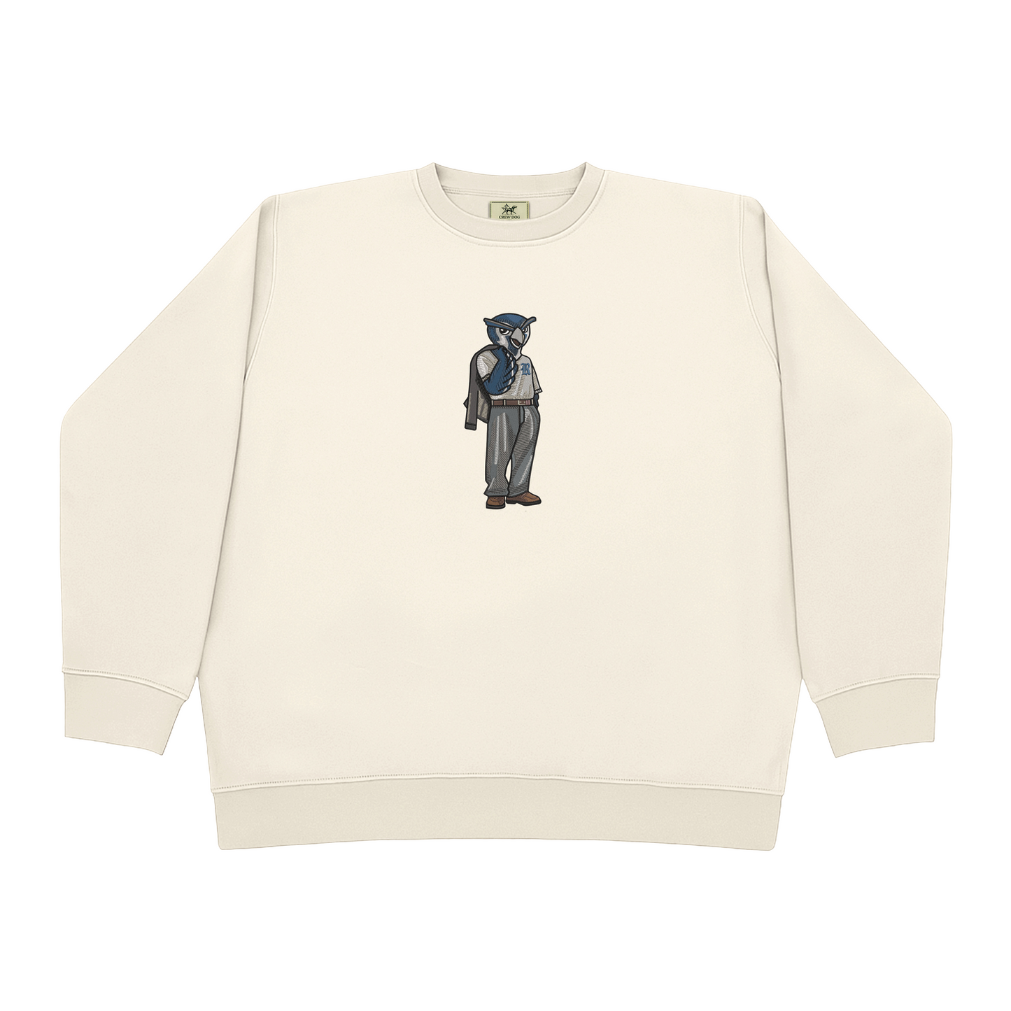 Rice Original Embroidered Crewneck