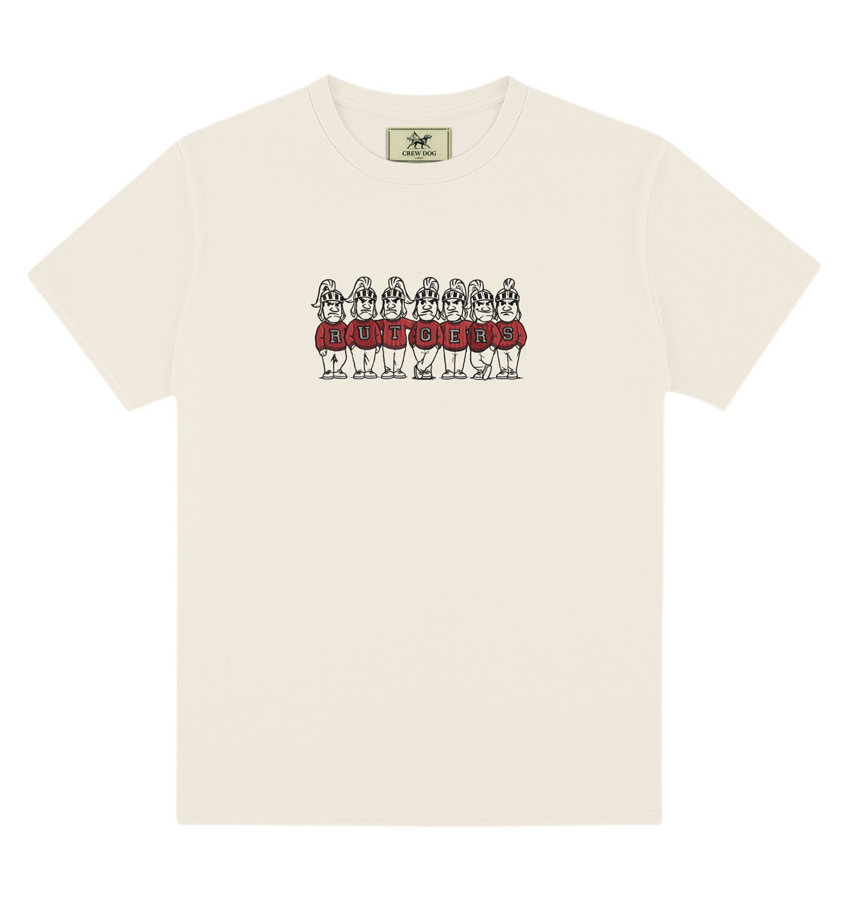 Rutgers Vintage Embroidered Tee