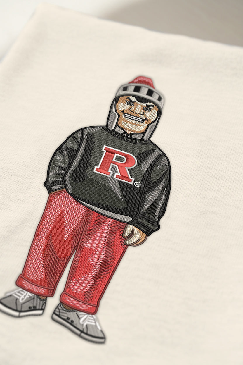 Rutgers Embroidered Tee