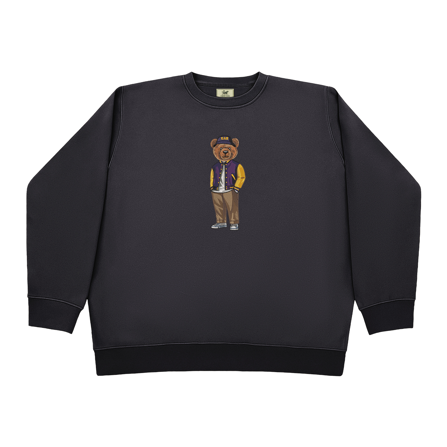 Sigma Alpha Epsilon Bear Bucket Hat Embroidered Crewneck