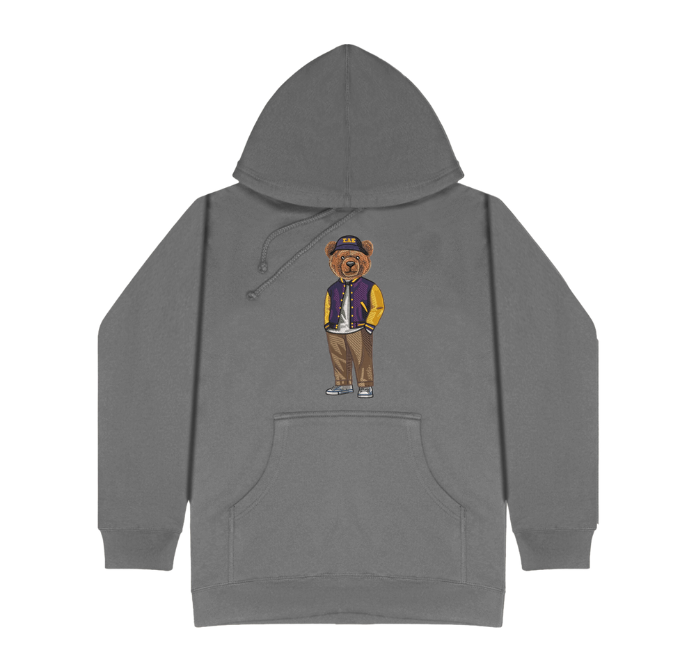 ΣΑΕ Bear Bucket Hat Embroidered Hoodie