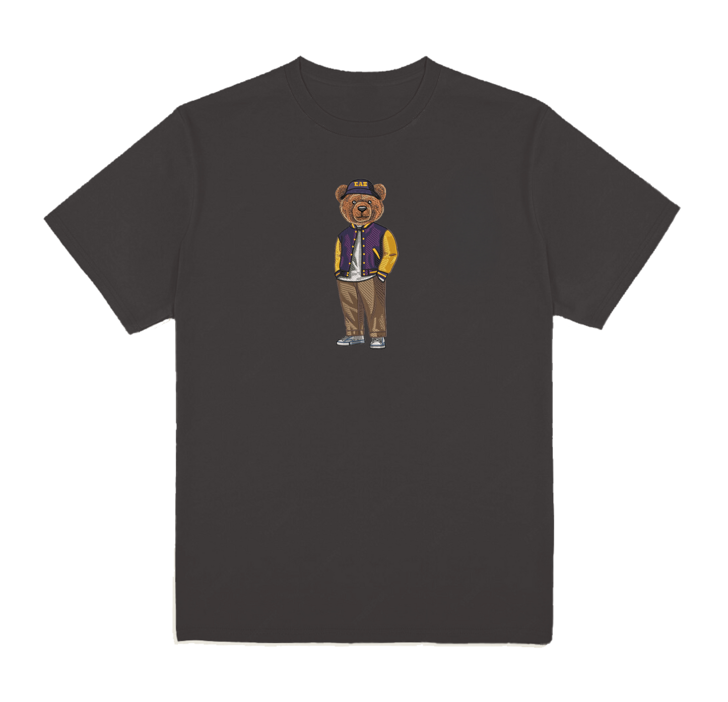 ΣΑΕ Bear Bucket Hat Embroidered Tee