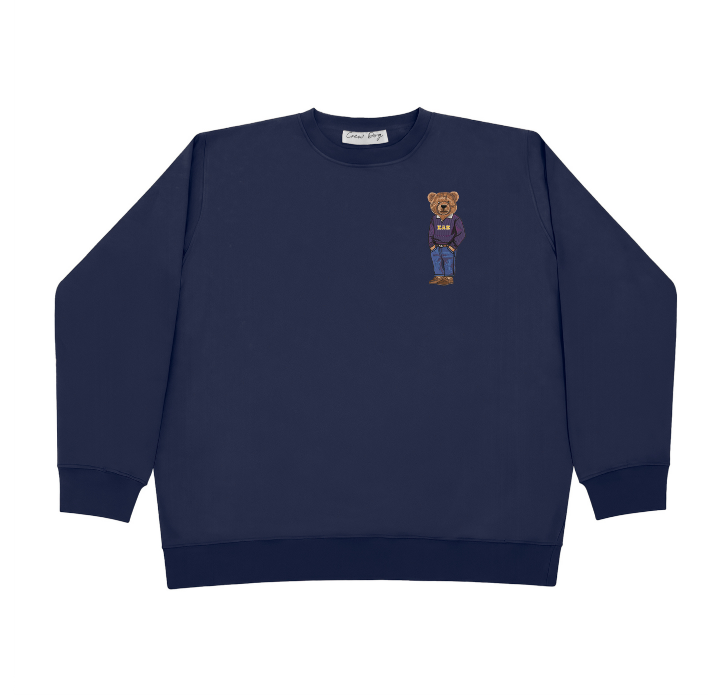 ΣΑΕ Bear Original Embroidered Crewneck