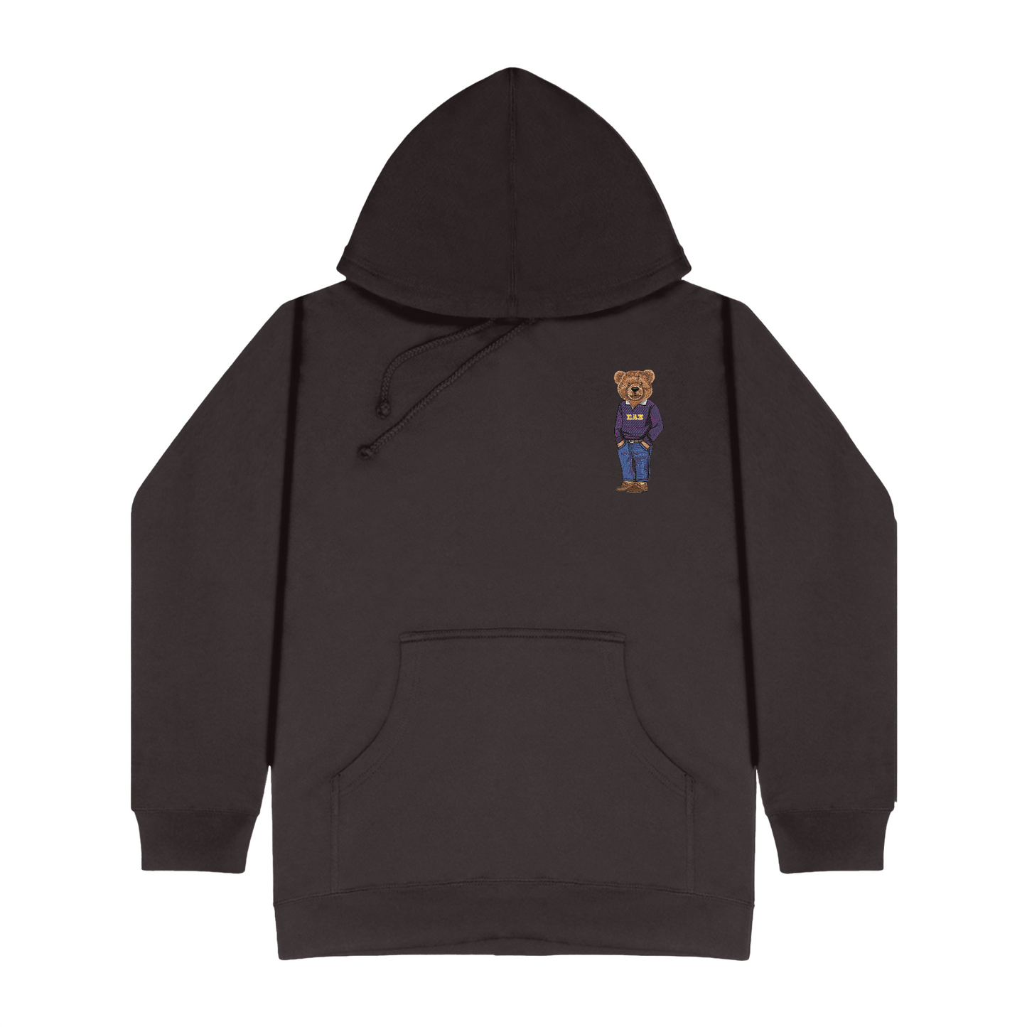 Sigma Alpha Epsilon Bear Original Embroidered Hoodie